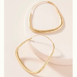Anthropologie Corin Hoop Earrings